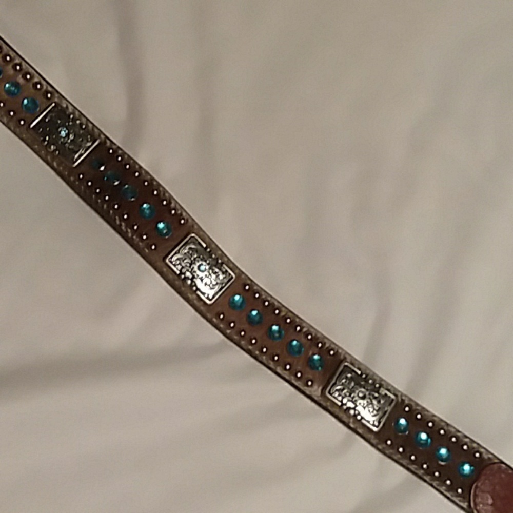 Nocona Rhinestone Belt - Picture 4 of 6